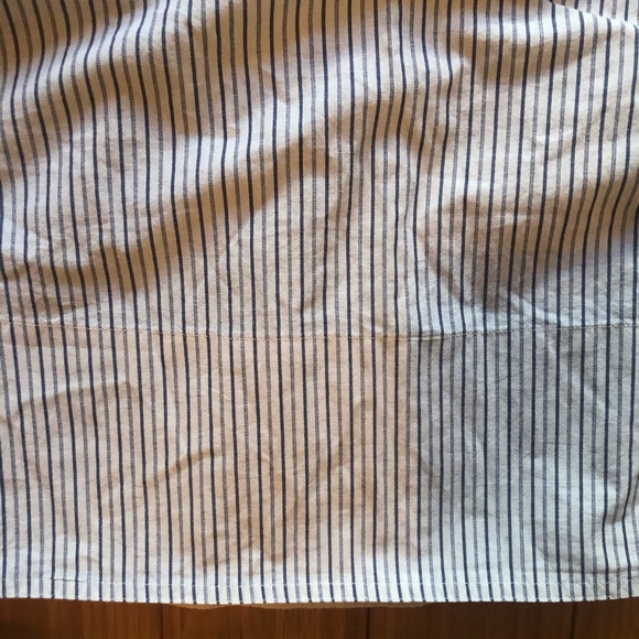 Madewell Beige Striped Midi Dress - Picture 7 of 10